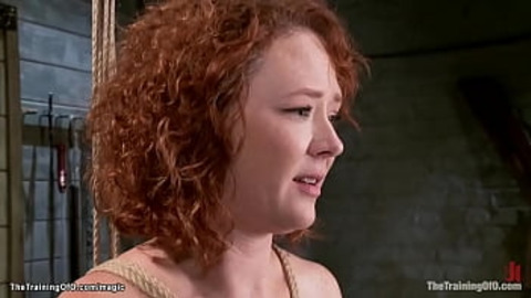 Fetish-bound, whip-craved, anal👌-enslaved Audrey Hollander's helpless, sweaty, sex-slave surrender