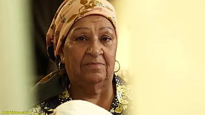 Old & Young: Granny's gaping ass banged hard by young toyboy