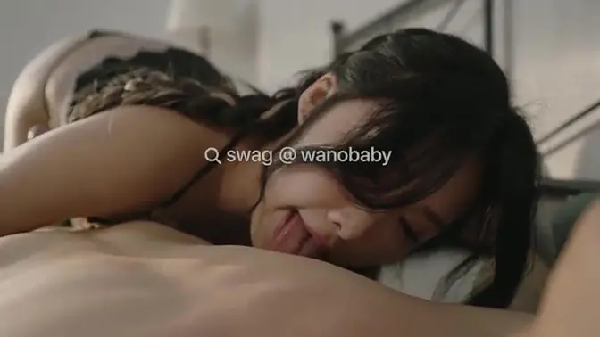 Asian amateur girlfriend gives blowjob and rides in POV