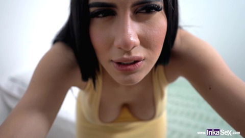 temptingAmber, pretty Latina seduces BF’s bro for revenge