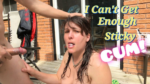 Cum-guzzling Whore's Sticky Spunk Feast with Rimming and Rectal Ravaging