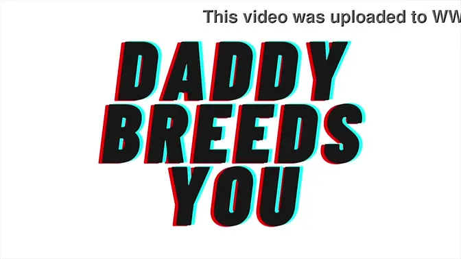Daddy rewards sweet girl with a baby in sexy breeding scene