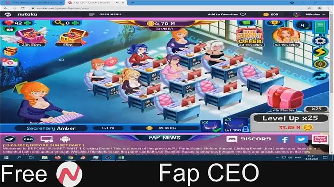 Fap CEO: Clicker's Big Tit Anal Creampie