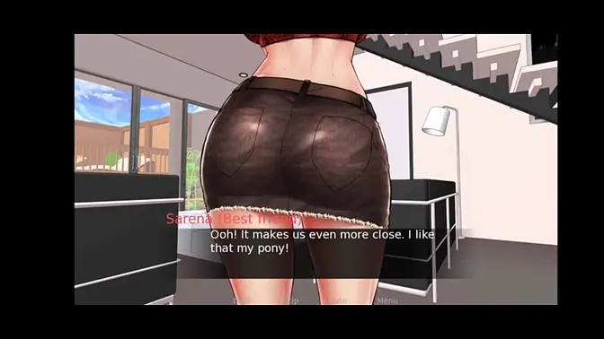 4 sexy girls worship my huge cock in a confined space