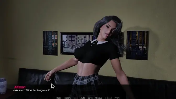 Alison's Harem Night: Falling for the Apple (Ch  2 Pt  2)