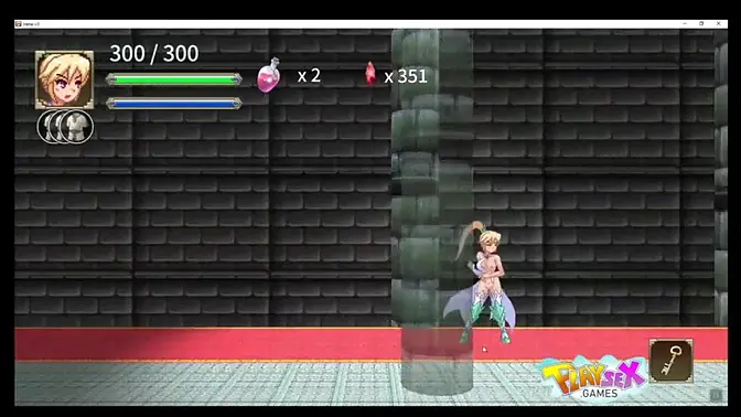 Sexy teens fuck in a game - Big tits and big butts!