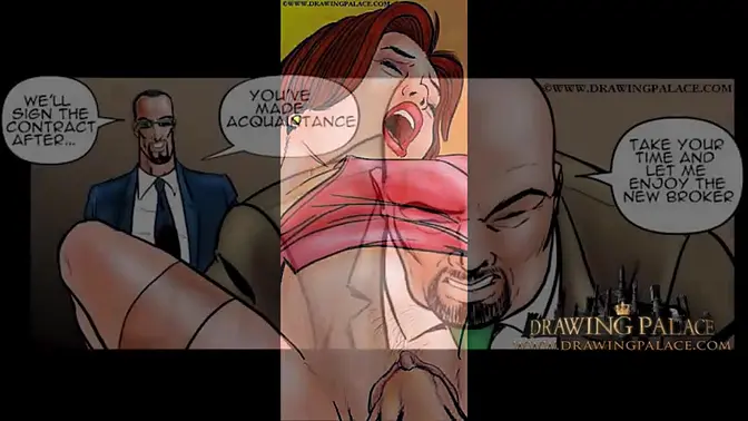 Office compilation of 3D cartoon women getting fucked hard