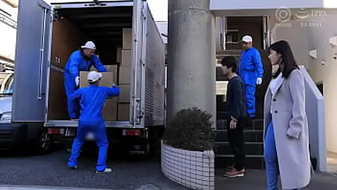 Hot JAV babe gets deep-throated and facialed by cuckolded hubby