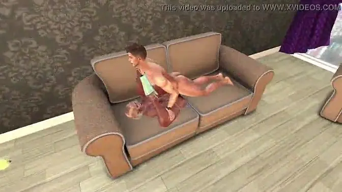 Cuckolded hubby watches as his slutty wife gets mamada by other men