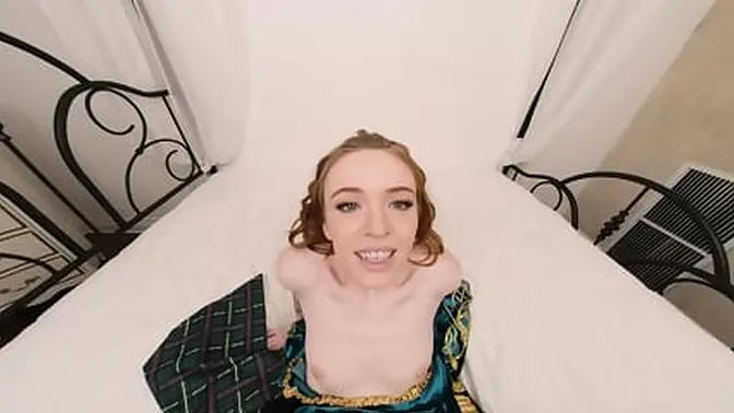 Brave babe gets nailed by a rugged stud