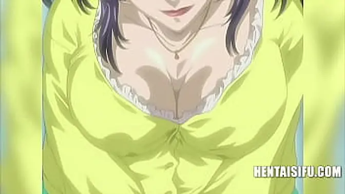 Innocent stepniece gets fucked by MILF stepaunt in uncensored Japanese hentai