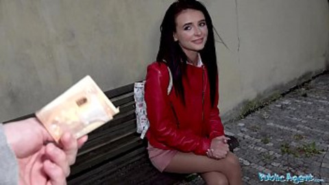 Kate Rich's Outdoors Panty Fuck Fest Exposed - Public Agent Whore