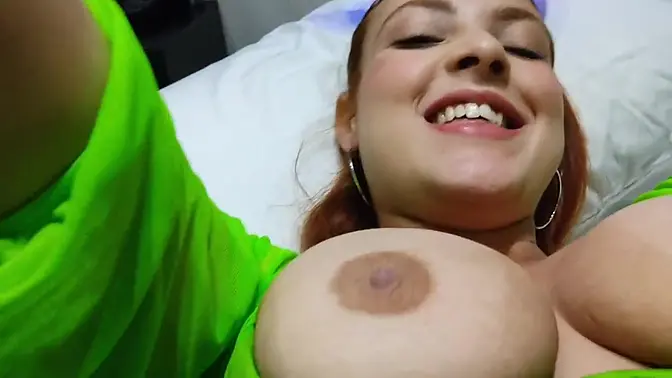 Ex's friend gets fucked hard in doggystyle motel romp