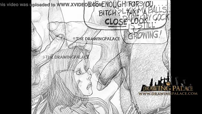 Super hot 3d and hand drawings porn comic books