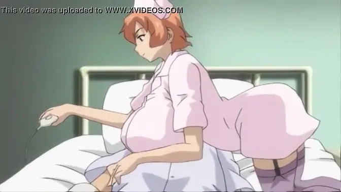 Nurse teaches a virgin how to use his bigtit in hentai cartoon