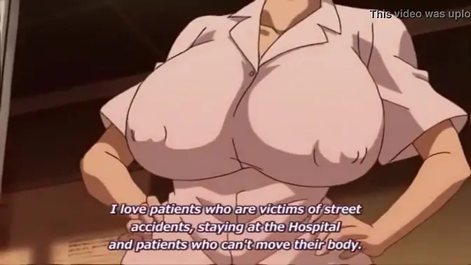 Nurse teaches a virgin how to use his bigtit in hentai cartoon