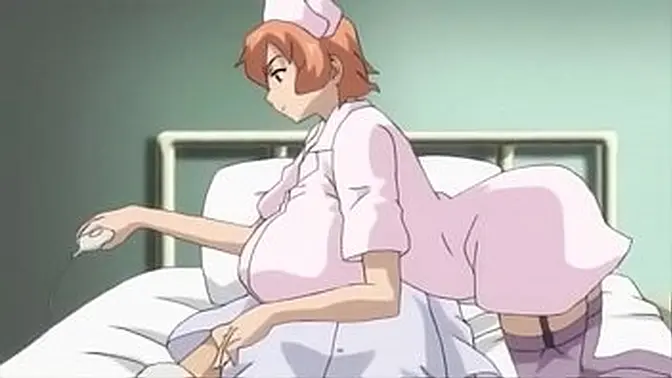 Nurse teaches a virgin how to use his bigtit in hentai cartoon