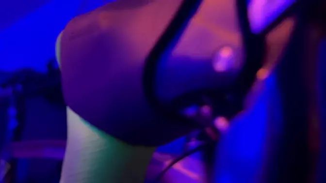 European blonde Pawg takes huge cock doggystyle