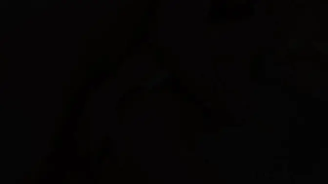 Inked bikini model takes double penetration and deepthroat