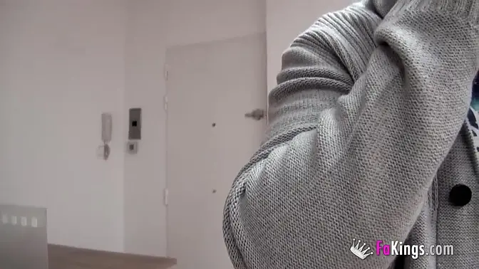 Alba, just 18, masturbates in restroom