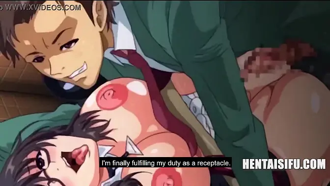 Asian senpai strips and gets fucked in public