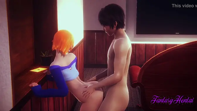 Hentai 3D - Gwen fucked with creampie