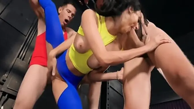 Double Dick Training Her Pussy Free Full Length - Eliza Ibarra