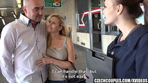 Czech Couple - Busty Milf Doing Butt🍑 Sex Frenzy