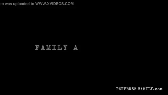 Perverse Family man plows daughter's tight ass