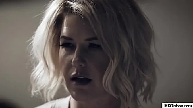 Stepson's MILF stepmom gives him a blowjob and handjobs