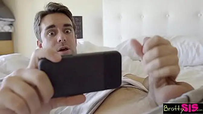 When My Cute Gets Stuck I Finger & Cum on Her Perfect Tits!