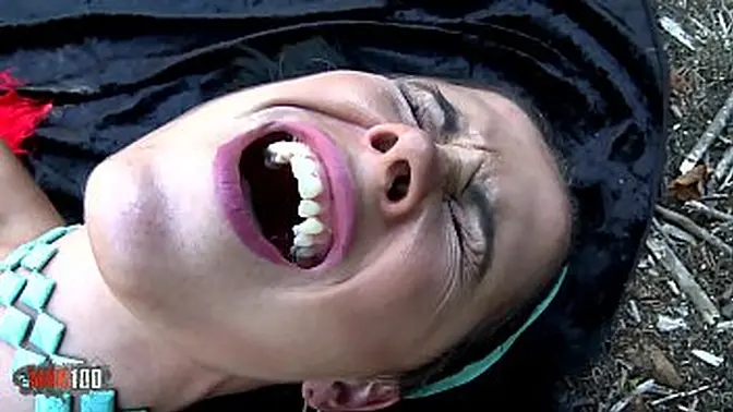 Montse Swinger gets face-fucked and anally ravaged while attempting tarot readings