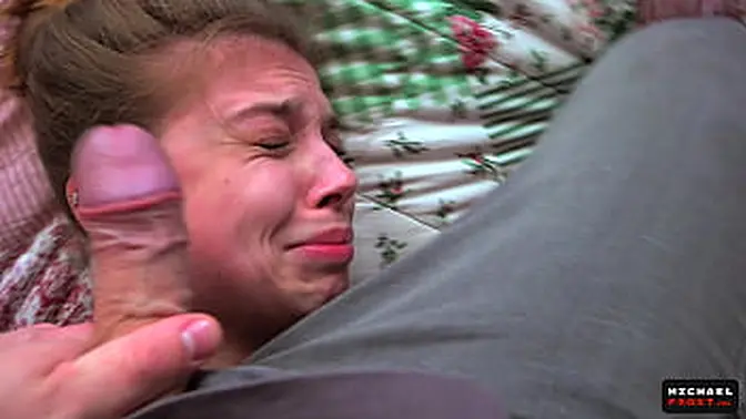 Amateur babe gets fucked and facialized instead of a hooker