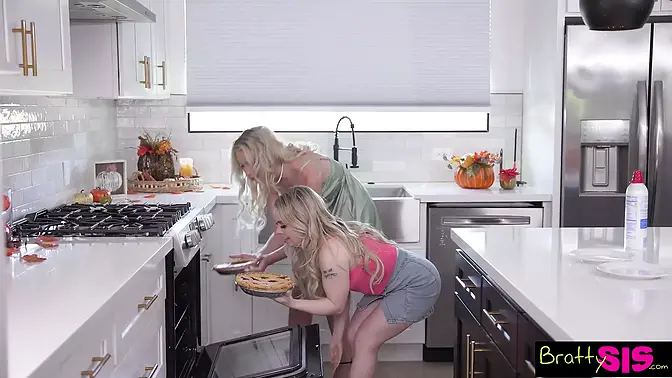 Tempting stepsister offers up her sweet pie