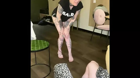 Aewin's filthy mouth gets slammed with a juicy cock🍆, followed by a cumshot finale