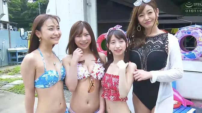 Business trip turns into beachside foursome