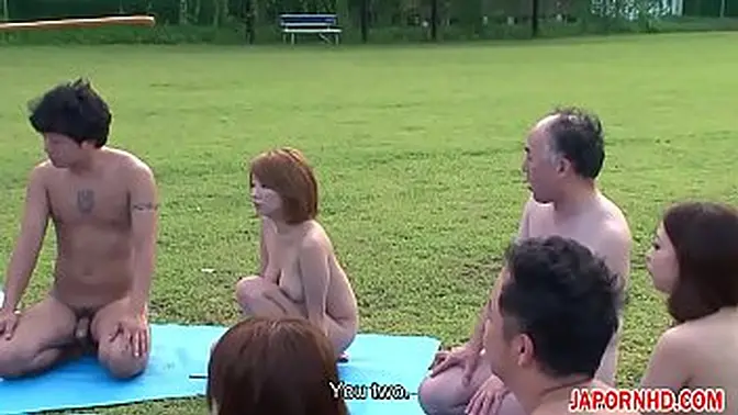 Japanese Teens fucked outdoor