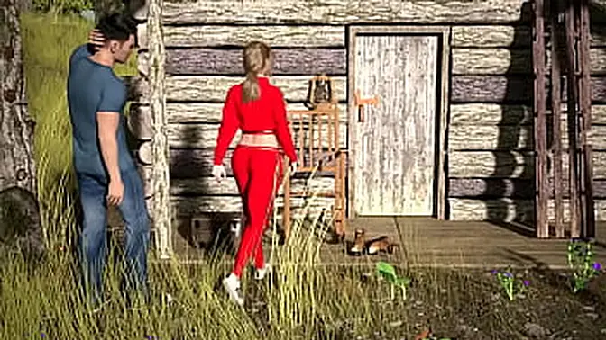 Young Amateur with Big Tits and Ass Takes Monster Cock