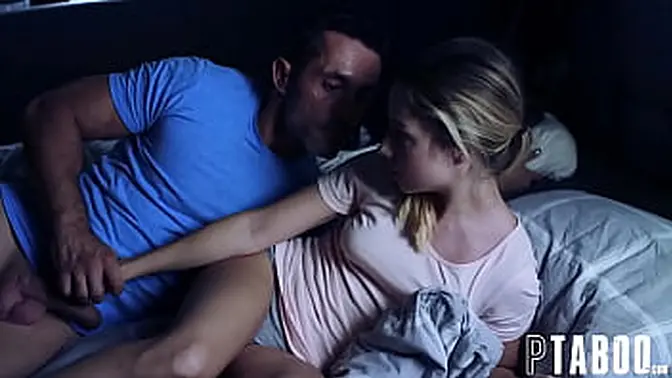 Petite amateur Mona Blue gets her dark big butt fucked hard