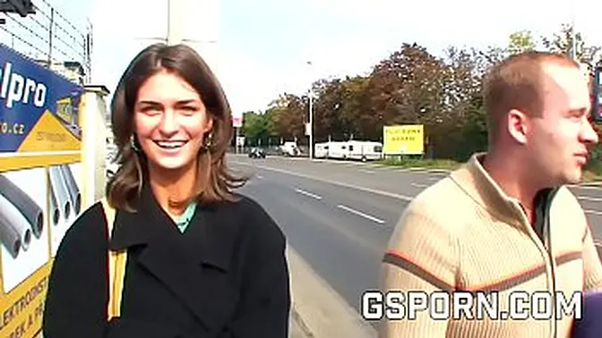 Real Czech MILF gets hard fuck and cum