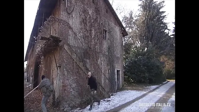 The old prison director's pig puts his big dick in the ass to an innocent wife