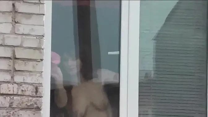 Naked in public  Outdoor  Outside  Husband Sexy Frina spy