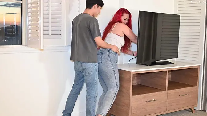 Desperate Latina Milf sucks cock and grinds on hard before facial