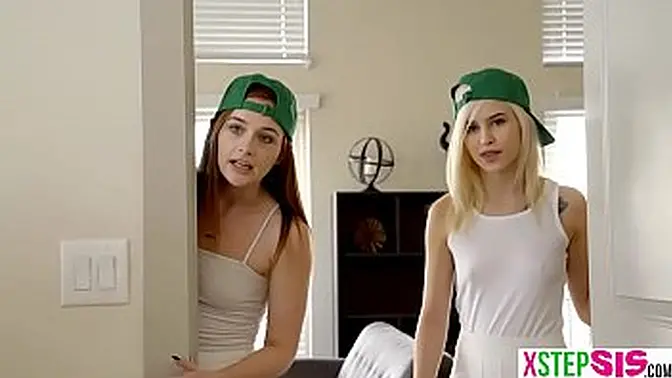 My Stepsister's Friend Pov: Teen Ass fucked before party