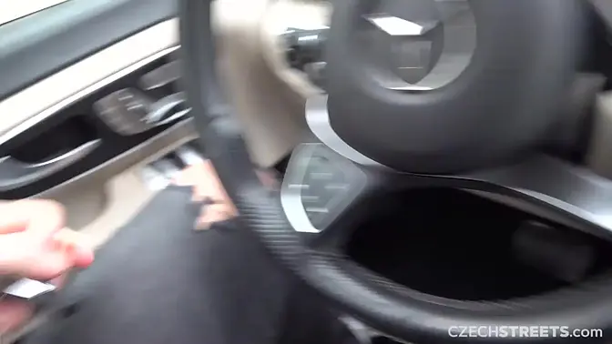 CzechStreets - Busty Married Mrs Does Anal Sex In Car Park