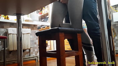 Absent hubby gets replaced by neighbor's fat fingers & I'm cumming hard!