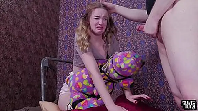 Girl humiliates guy with deepthroat and rimming punishment