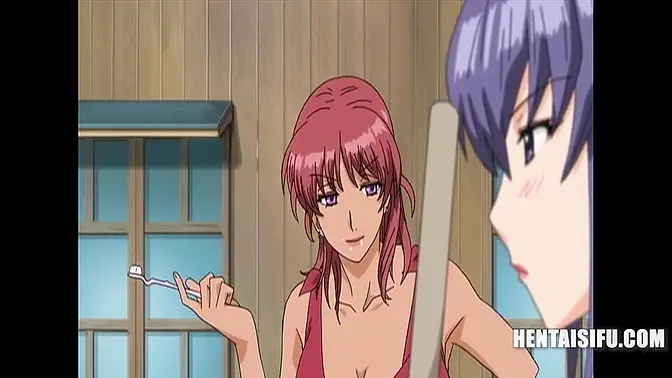 Asian MILF seduces young tenant in anime fuck fest