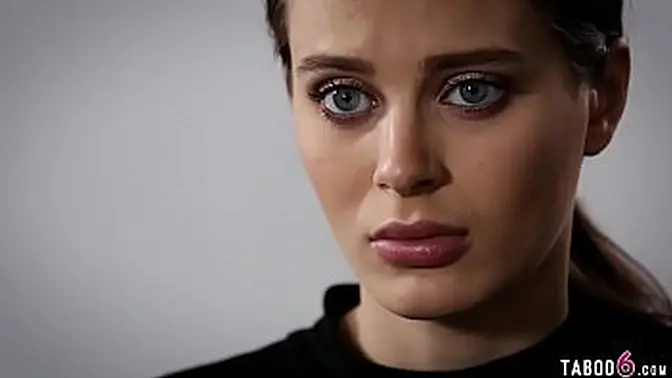 Teen stepsister inherits a taboo desire to suck cock