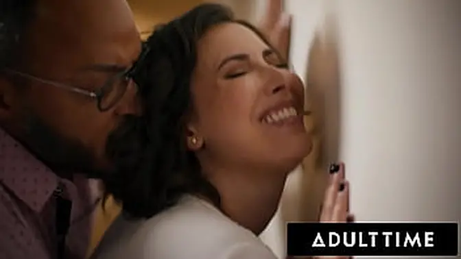 Casey Calvert takes multiple cocks deepthroat and facial